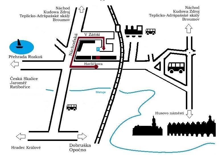 Nové Město nad Metují Privat Novac 아파트 외부 사진